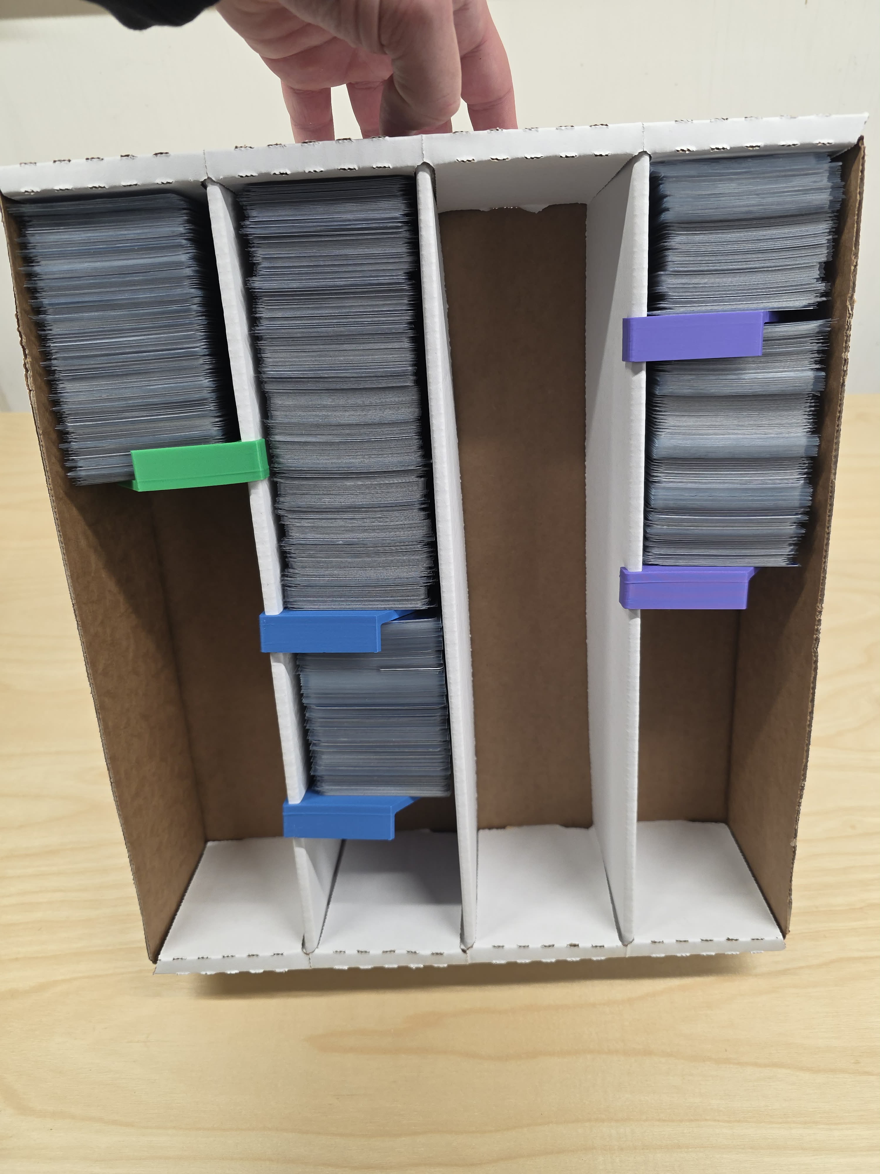 Multi Row TCG Box Divider