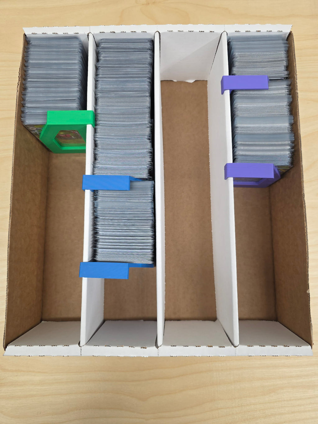 Multi Row TCG Box Divider