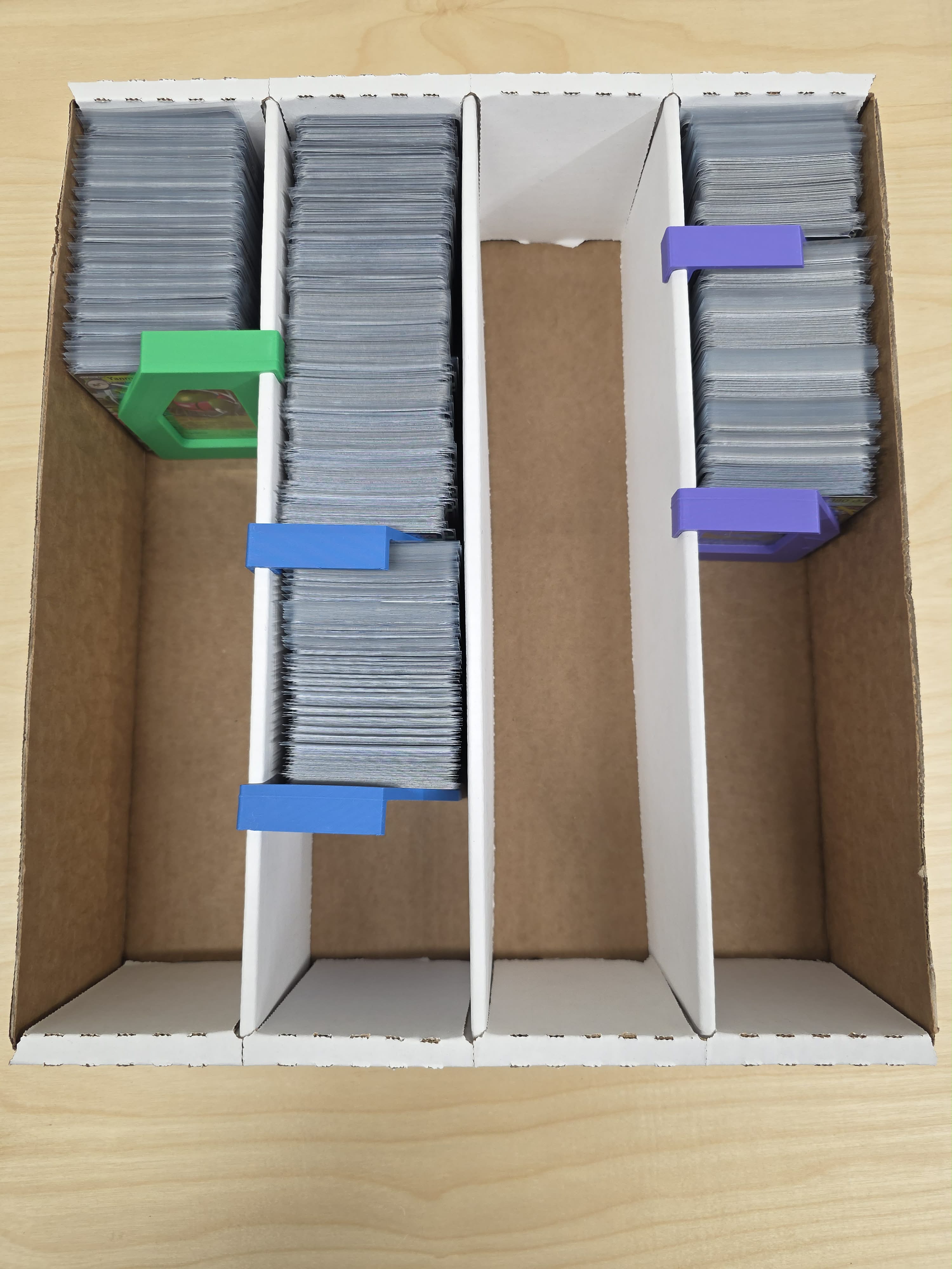 Multi Row TCG Box Divider