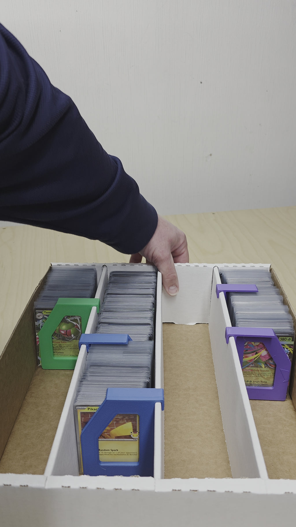 Multi Row TCG Box Divider